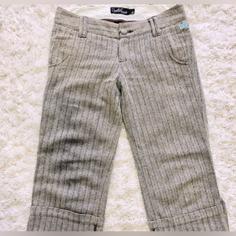 Gentle Fawn Tweed Capri Pants